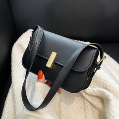 Stylish Solid Square Shoulder Bag