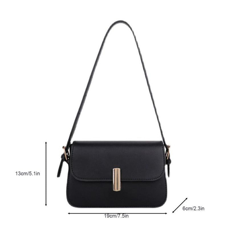 Stylish Solid Square Shoulder Bag