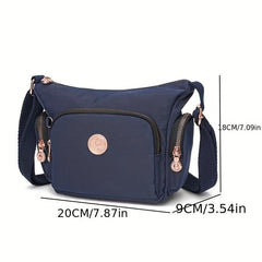 Casual Nylon Crossbody Bag Pocket Shoulder Bag for Women
