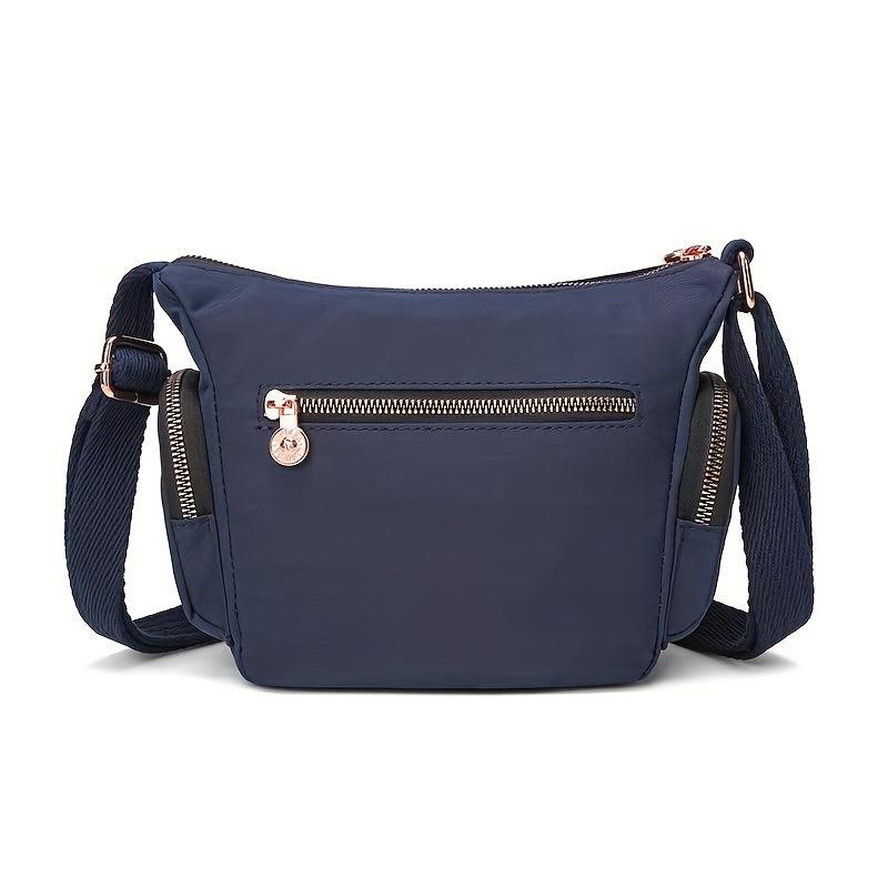 Casual Nylon Crossbody Bag Pocket Shoulder Bag for Women