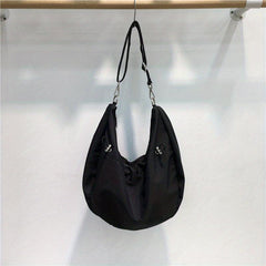 Large Capacity Crossbody Bag Drawstring Hobo Shoulder Bag