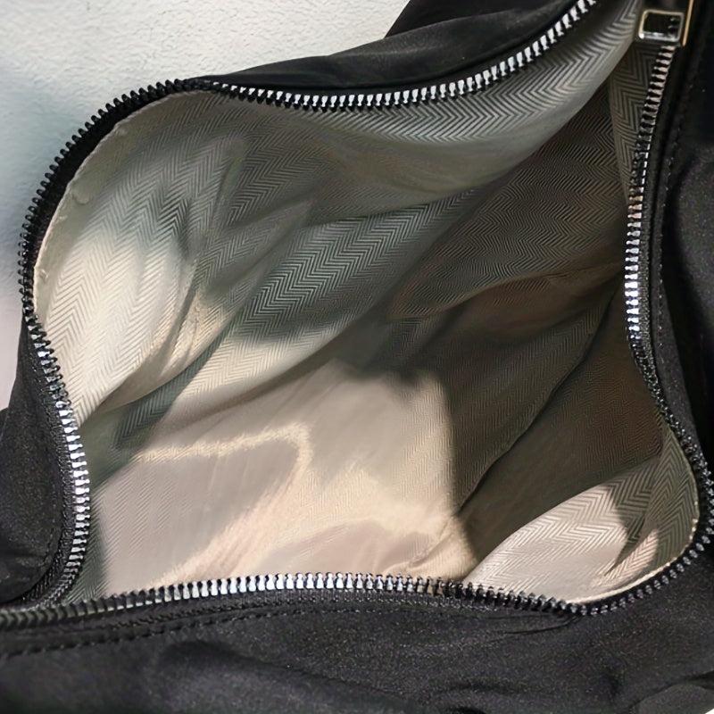 Large Capacity Crossbody Bag Drawstring Hobo Shoulder Bag