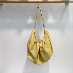 Large Capacity Crossbody Bag Drawstring Hobo Shoulder Bag