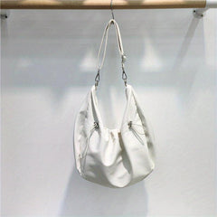 Large Capacity Crossbody Bag Drawstring Hobo Shoulder Bag