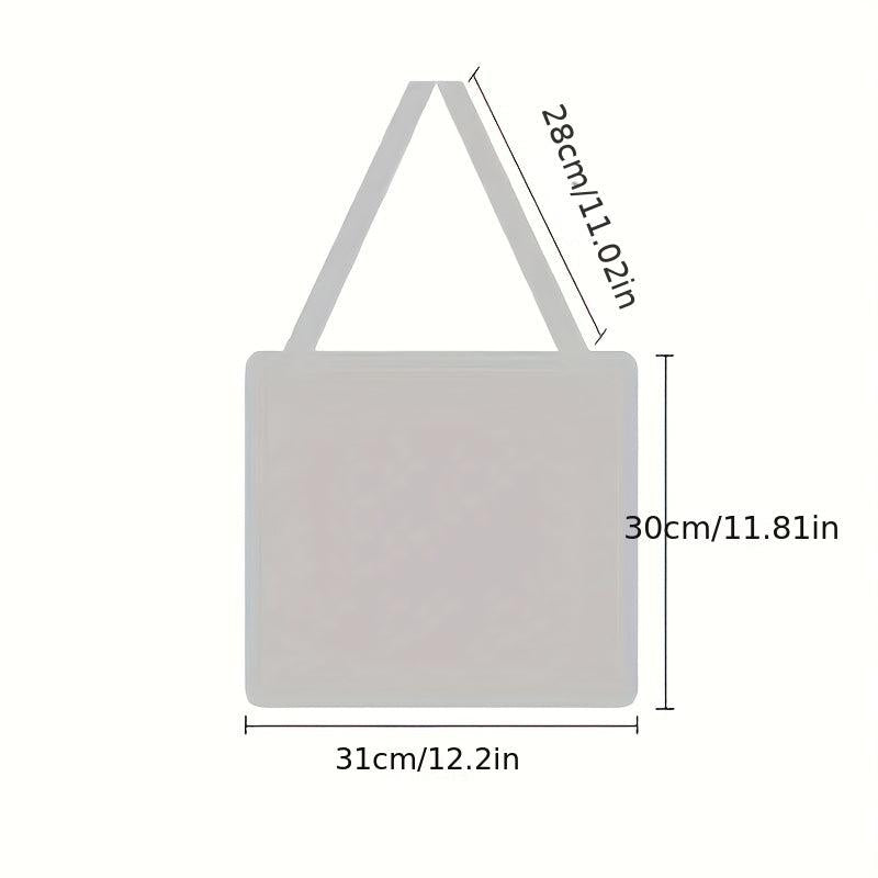 Striped Pattern Shoulder Bag Colorblock Tote Shopping HandBag