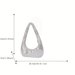 Sequin Glitter Evening Bag Shoulder Handbag Purse