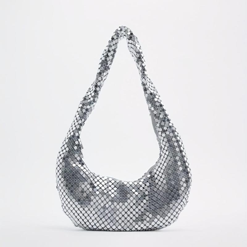 Sequin Glitter Evening Bag Shoulder Handbag Purse