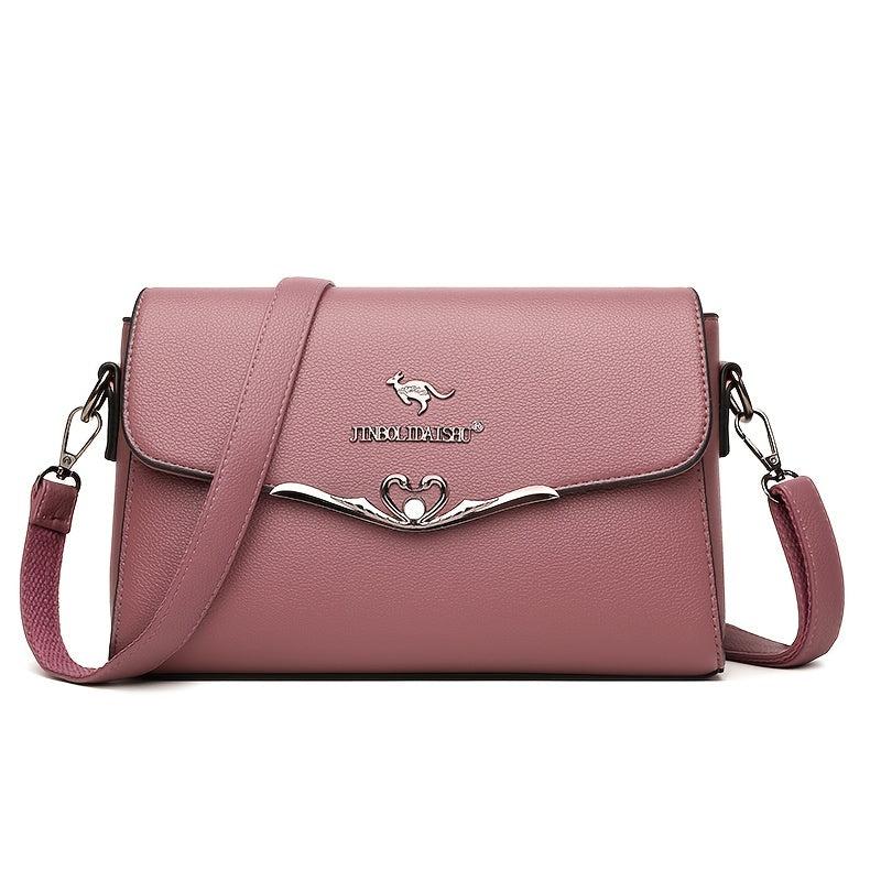 Classic Crossbody Bag Women's PU Handbag