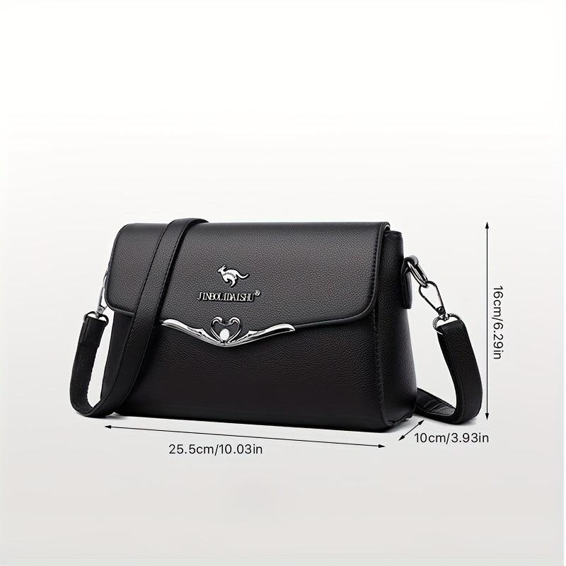 Classic Crossbody Bag Women's PU Handbag
