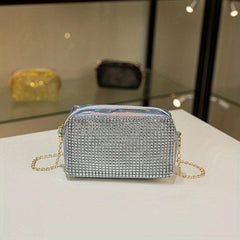 Rhinestone Crossbody Bag Glitter Shoulder Handbag Purse