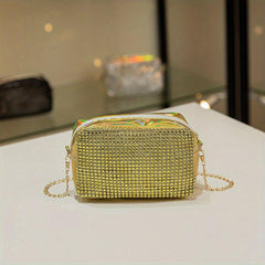 Rhinestone Crossbody Bag Glitter Shoulder Handbag Purse
