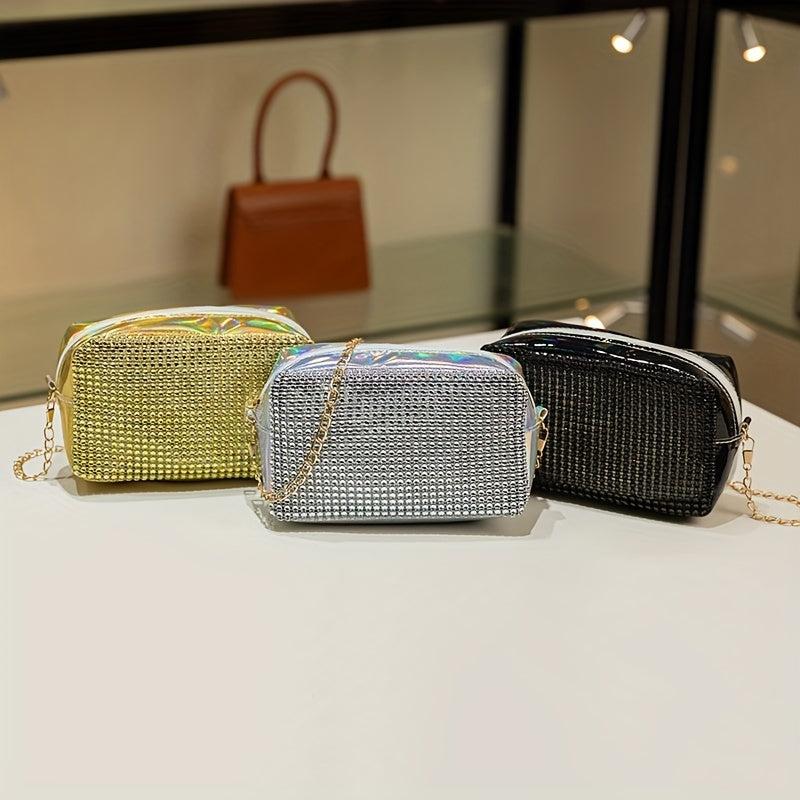 Rhinestone Crossbody Bag Glitter Shoulder Handbag Purse