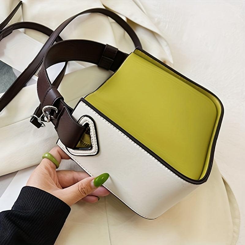 Mini Crossbody Bucket Bag Stylish Handbag For Commute