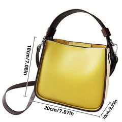 Mini Crossbody Bucket Bag Stylish Handbag For Commute