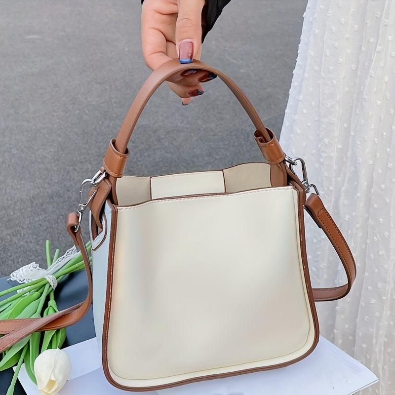 Mini Crossbody Bucket Bag Stylish Handbag For Commute