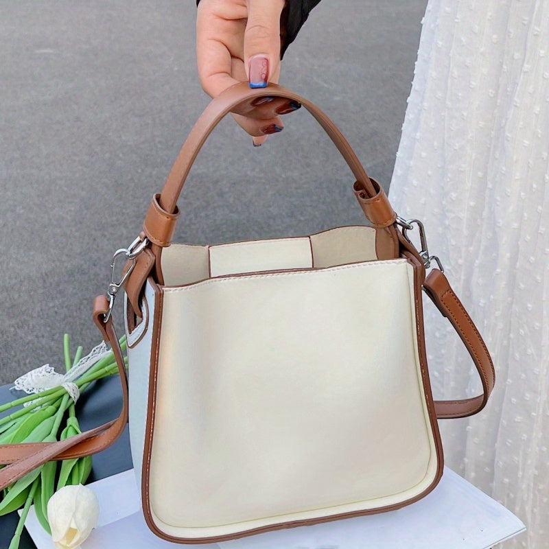 Mini Crossbody Bucket Bag Stylish Handbag For Commute