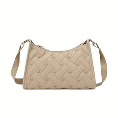 Love Embroidered Baguette Bag Underarm Shoulder Bag