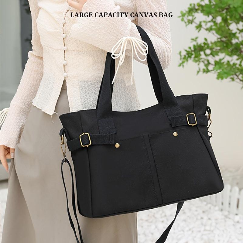 Canvas Crossbody Bag Vintage Shoulder Satchel Bag