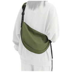 Large Capacity Nylon Crossbody Bag for Outdoor