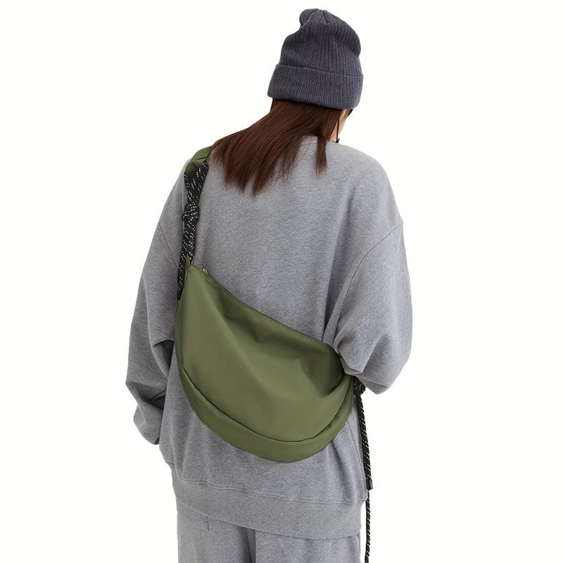 Large Capacity Nylon Crossbody Bag for Outdoor