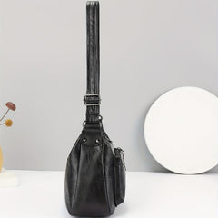 Classic Zipper Hobo Shoulder Bag for Women