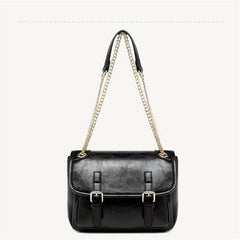 Retro Style Messenger Bag Solid Crossbody Bag