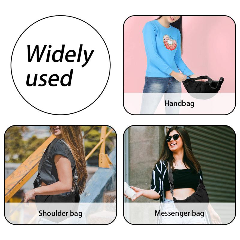 Large Capacity Solid Zipper Crossbody Bag All Match Causal Bag