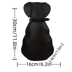 Cartoon Dog Crossbody Bag Faux Leather Sling Animal Chest Bag