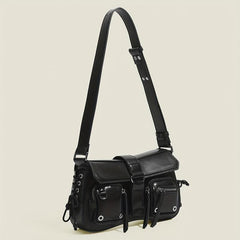 Grunge Y2K Underarm Baguette Bag Hippie Shoulder Bag Handbag