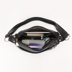 Argyle Quilted Shoulder Bag Solid Handbag Women's Zipper Crossbody Bag