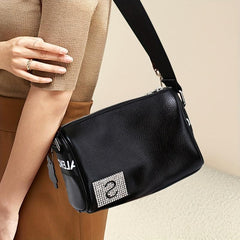 Stylish Shoulder Bag with Wide Strap for Women