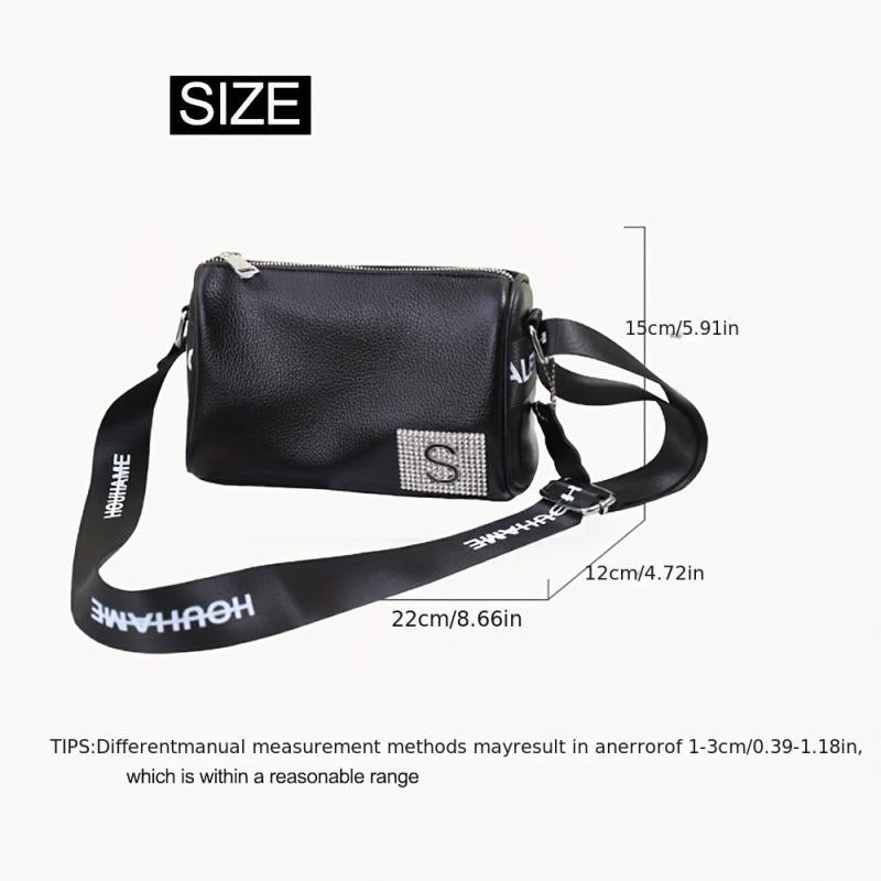 Stylish Shoulder Bag with Wide Strap for Women