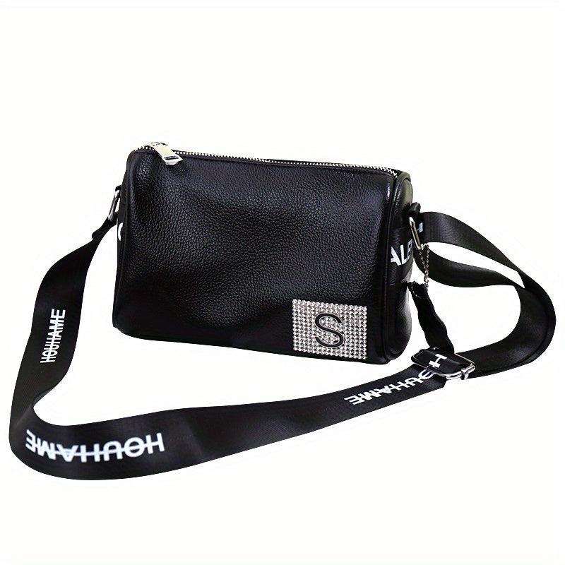 Stylish Shoulder Bag with Wide Strap for Women