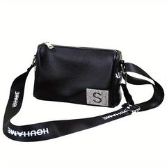 Stylish Shoulder Bag with Wide Strap for Women