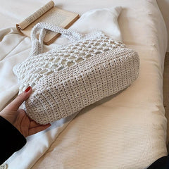 Boho Style Woven Tote Bag for Travel