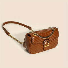 Vintage Quilted Crossbody Bag Chain Shoulder Bag