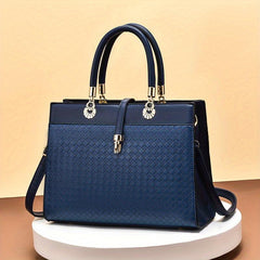 Women's Woven Crossbody Bag for Office Work