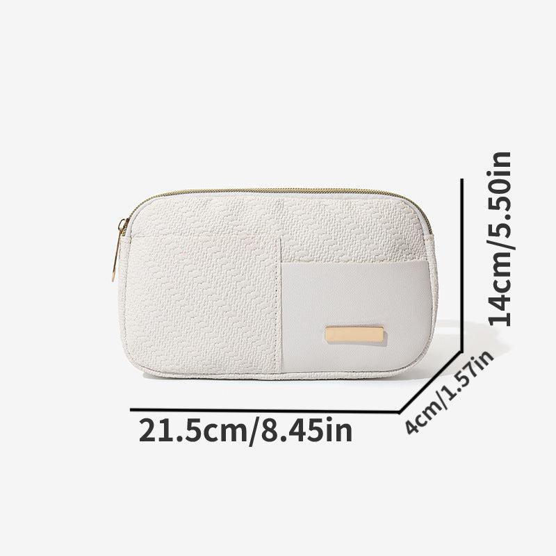 Embossed Chest Bag Sports Fitness Crossbody Fanny Pack