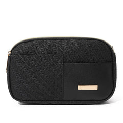 Embossed Chest Bag Sports Fitness Crossbody Fanny Pack