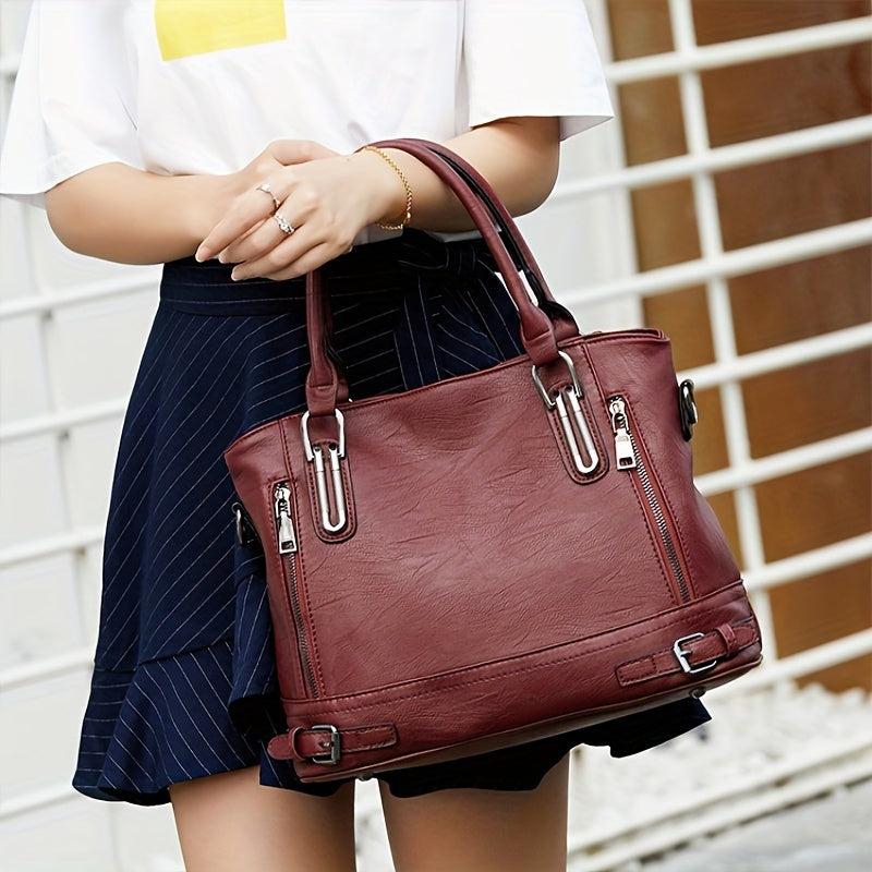 Vintage Crossbody Bag Large Capacity Shoulder Bag
