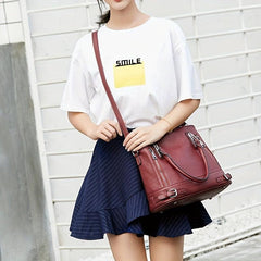 Vintage Crossbody Bag Large Capacity Shoulder Bag