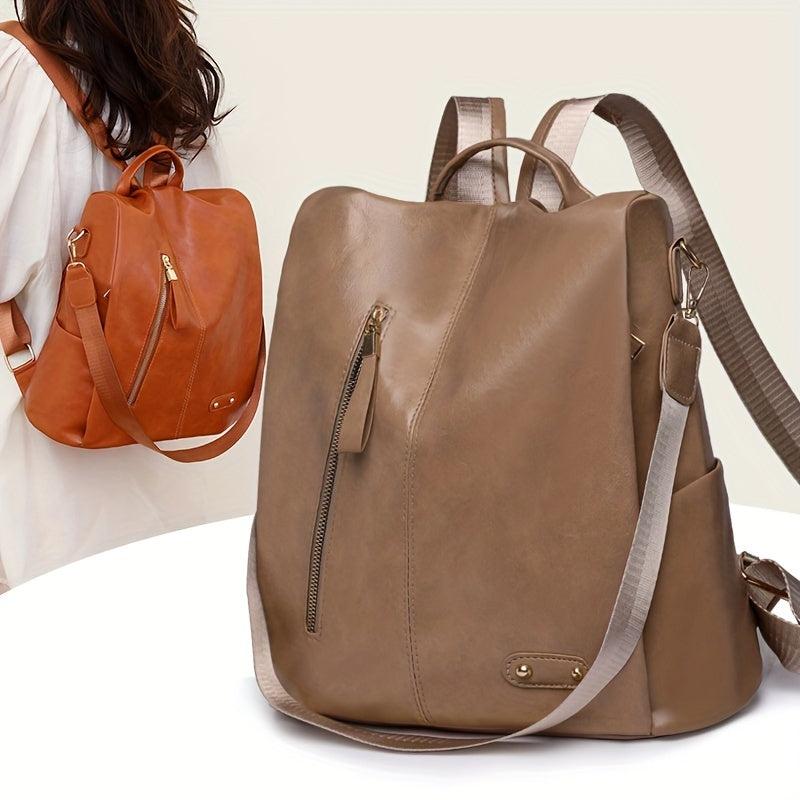 Soft Leather Bag Retro Ladies Casual Bag Work & Travel