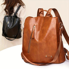 Soft Leather Bag Retro Ladies Casual Bag Work & Travel
