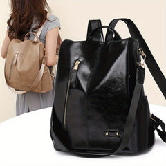 Soft Leather Bag Retro Ladies Casual Bag Work & Travel