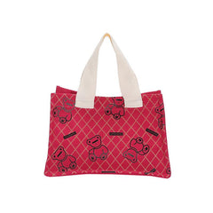 Cute Bear Handbag Canvas Tote Bag Messenger Bag