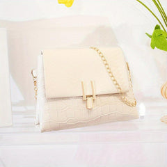 Stone Embossed Crossbody Bag - Candy Flap Purses