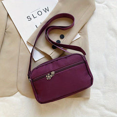Minimalist Square Crossbody Bag PU Leather Shoulder Bag All Match Handbag