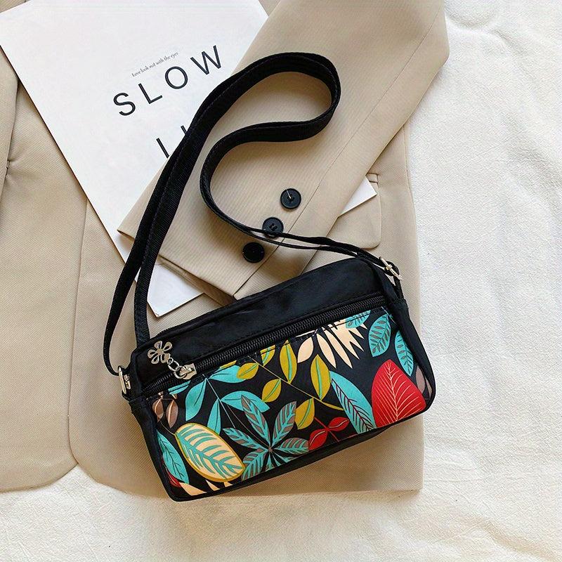 Minimalist Square Crossbody Bag PU Leather Shoulder Bag All Match Handbag