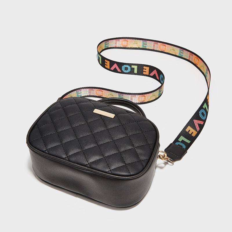 Quilted Crossbody Bag Classic Square Shoulder Bag Women's