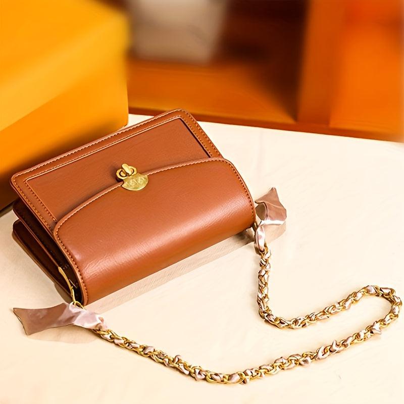 Versatile Crossbody Bag & Purse with Turn Lock